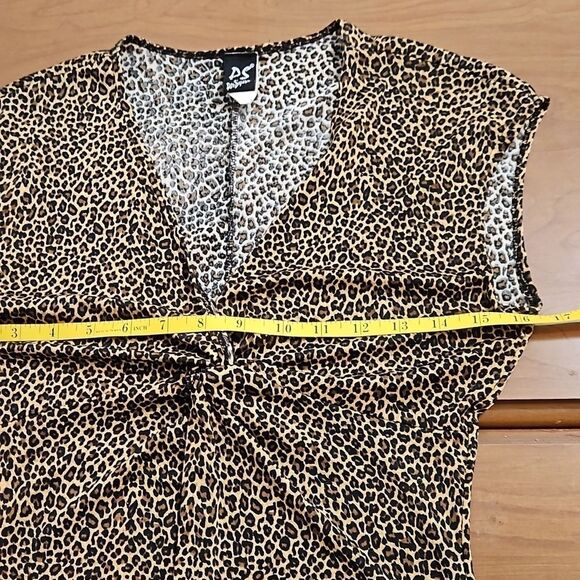 PerSeption jaguar print dress size Small - Picture 8 of 9